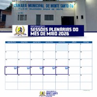 Sessões de Maio/2026